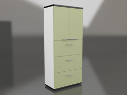 Filing cabinet Standard A54C4 (801x432x1833)