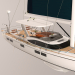Yate de vela Hylas H57 3D modelo Compro - render