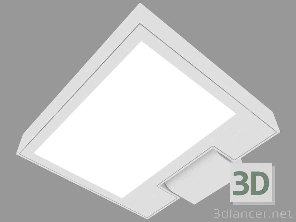 3d model Searchlight MOVIT SQUARE 220mm (S3050N) - preview