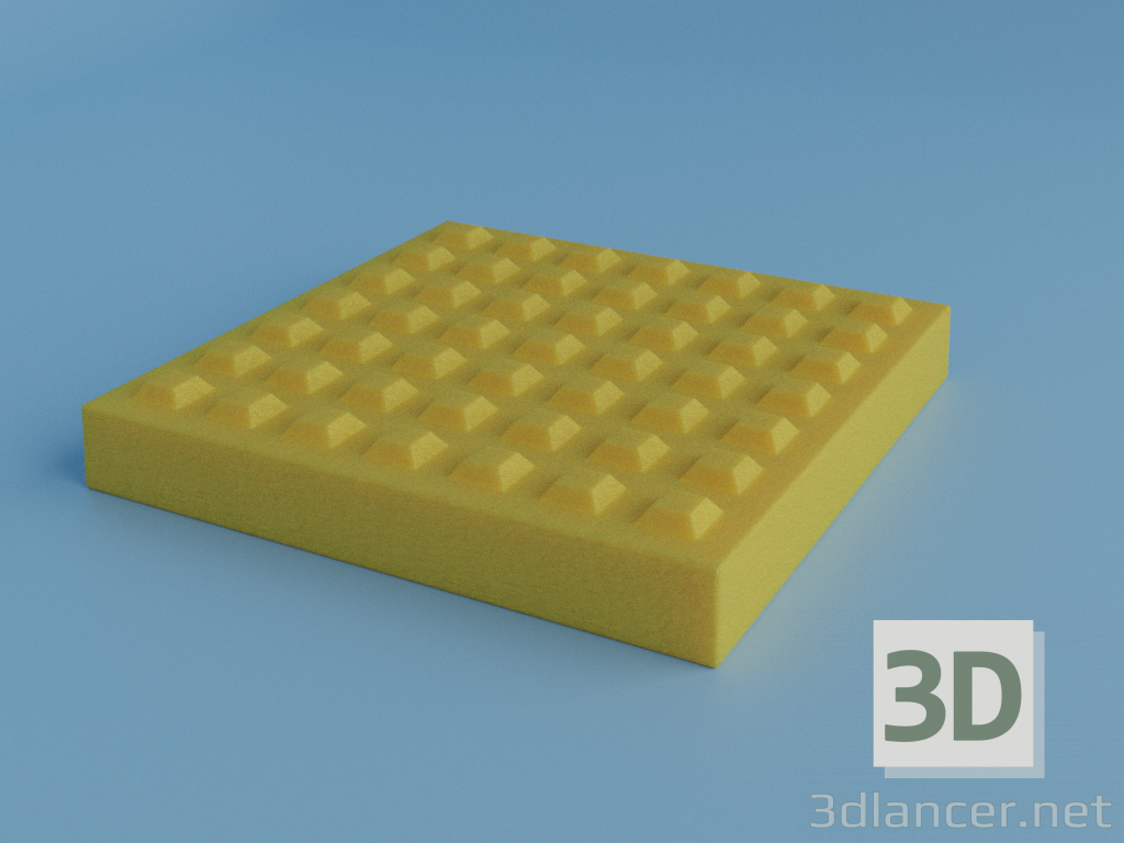 3d model Tactile tiles - preview