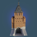 Torre de la puerta Pyatnitskih 3D modelo Compro - render