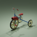 3d model children's bike - preview