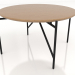 3D Modell Ein niedriger Tisch d70 mit einer Tischplatte aus Holz - Vorschau
