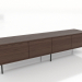 3d model Mueble de TV 1800 mm (nogal oscuro) - vista previa