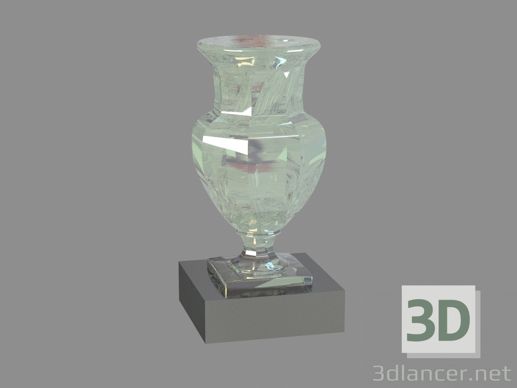 modello 3D Настольная лампа Harcourt Marie Louise Lampe Fool - anteprima