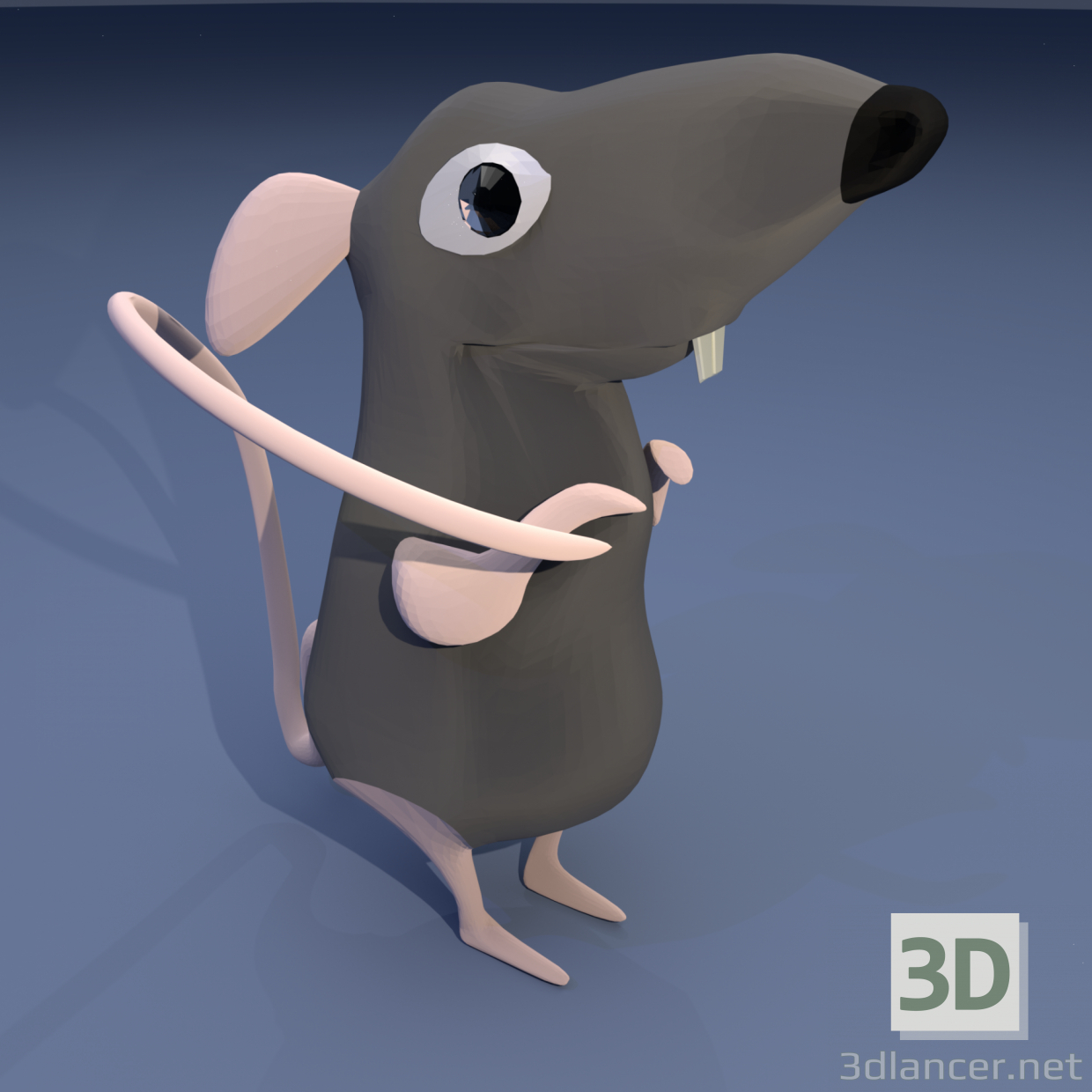 modello 3D di Cutie di ratto comprare - rendering
