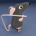 3 डी चूहा काटने वाला मॉडल खरीद - रेंडर
