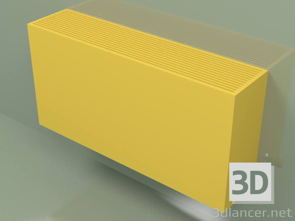 modello 3D Convettore - Aura Slim Basic (500x1000x230, RAL 1012) - anteprima