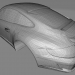 modello 3D di Borsche 997 gt3 - Corpo stampabile comprare - rendering