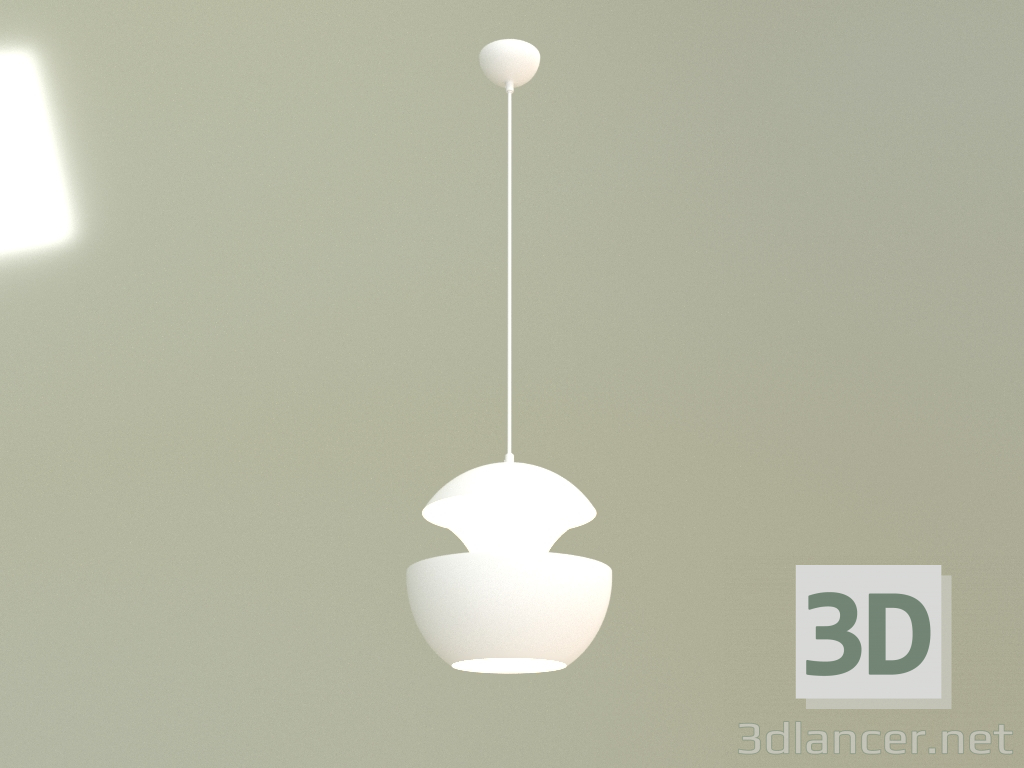 3D modeli Sarkıt lamba 9064L WH+WH - önizleme