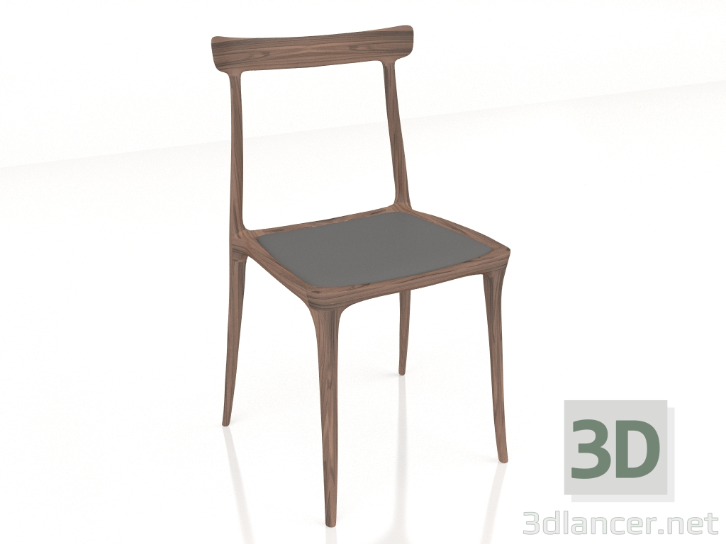 3d model silla de pj - vista previa