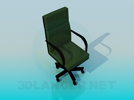 3 डी मॉडल डेस्क के लिए कुर्सी - पूर्वावलोकन
