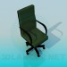 3D Modell Stuhl für Schreibtisch - Vorschau
