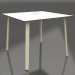 modèle 3D Table à manger 90 (Or) - preview
