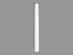 Semicolumn K1101 (22 x 11 x 202 - Ø 22 cm)