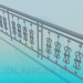 3d model Exterior railing - preview