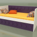 Modelo 3d Sofá cama para crianças com 1 gaveta (Ametist) - preview