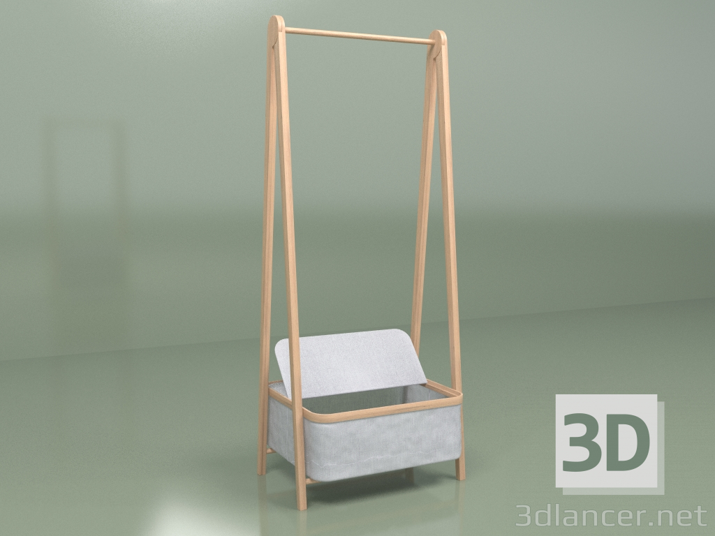 3D Modell Bücherregal Alfa - Vorschau