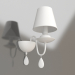 3D modeli Duvar lambası (aplik) Eliza (FR5756-WL-01-W) - önizleme