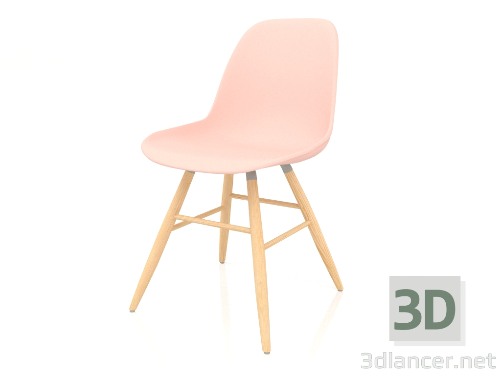 3d model Albert Kuip chair (Old Pink) - preview