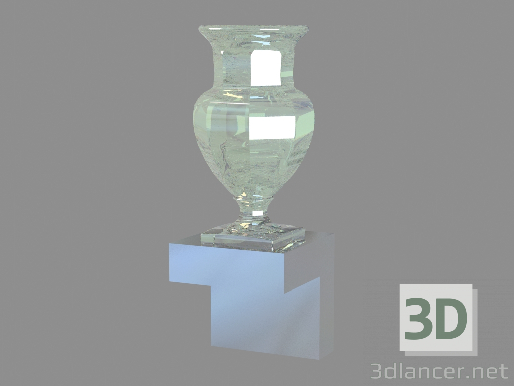 3D modeli Бра Harcourt Marie Louise Lampe Full - önizleme