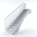 3d MindStep stairs model buy - render