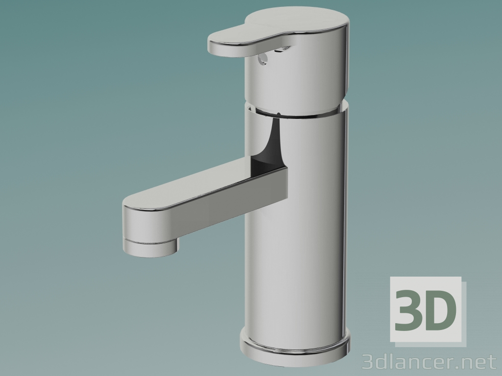 modello 3D Rubinetto lavabo Nordic 3 (GB41213043) - anteprima