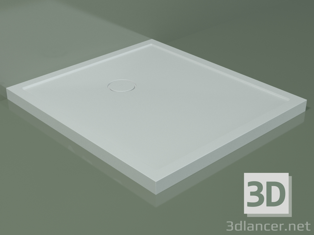 modello 3D Piatto doccia Medio (30UM0140, Glacier White C01, 90x100 cm) - anteprima