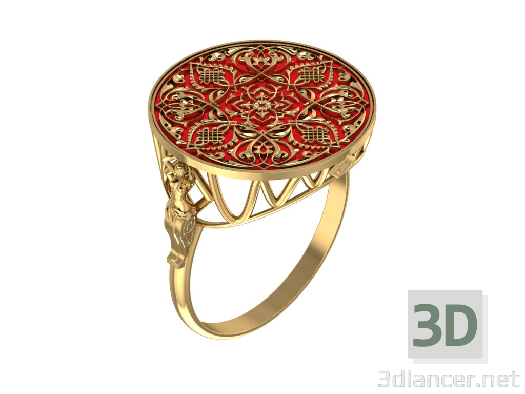 3d model anillo ori - vista previa