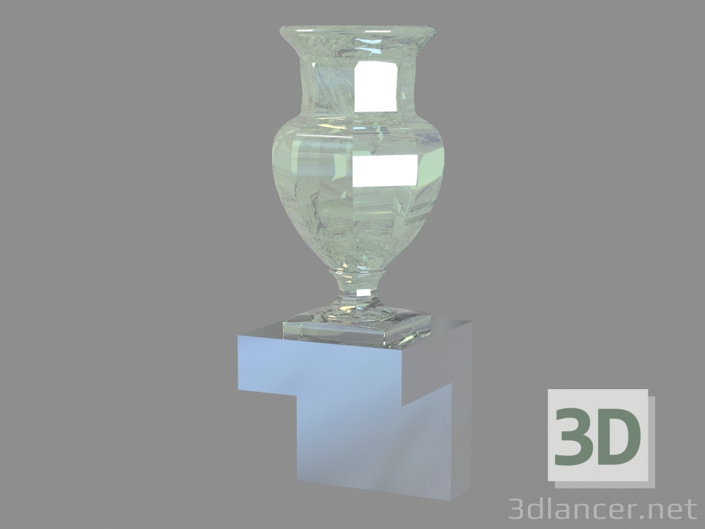 3D modeli Бра Harcourt Marie Louise Duvar ünitesi dolu - önizleme