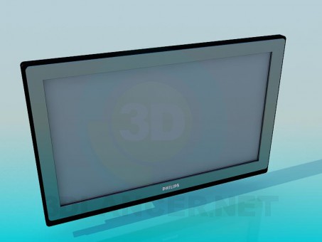 Modelo 3d TV - preview