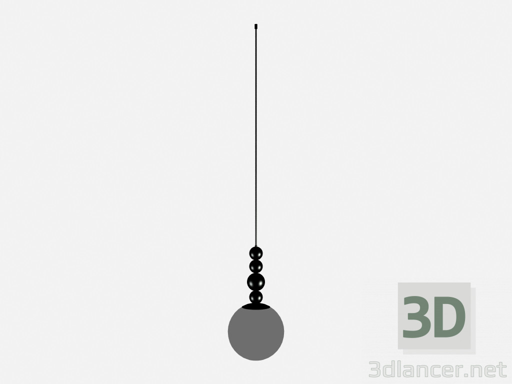 3d model Suspension lamp RGB pendant - preview