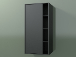 Настінна шафа з 1 лівій дверцятами (8CUCСDS01, Deep Nocturne C38, L 48, P 36, H 96 cm)