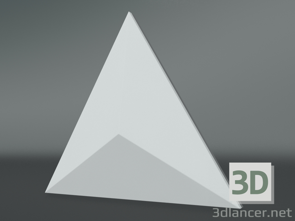 modèle 3D Panneau de gypse 3d M-413 - preview