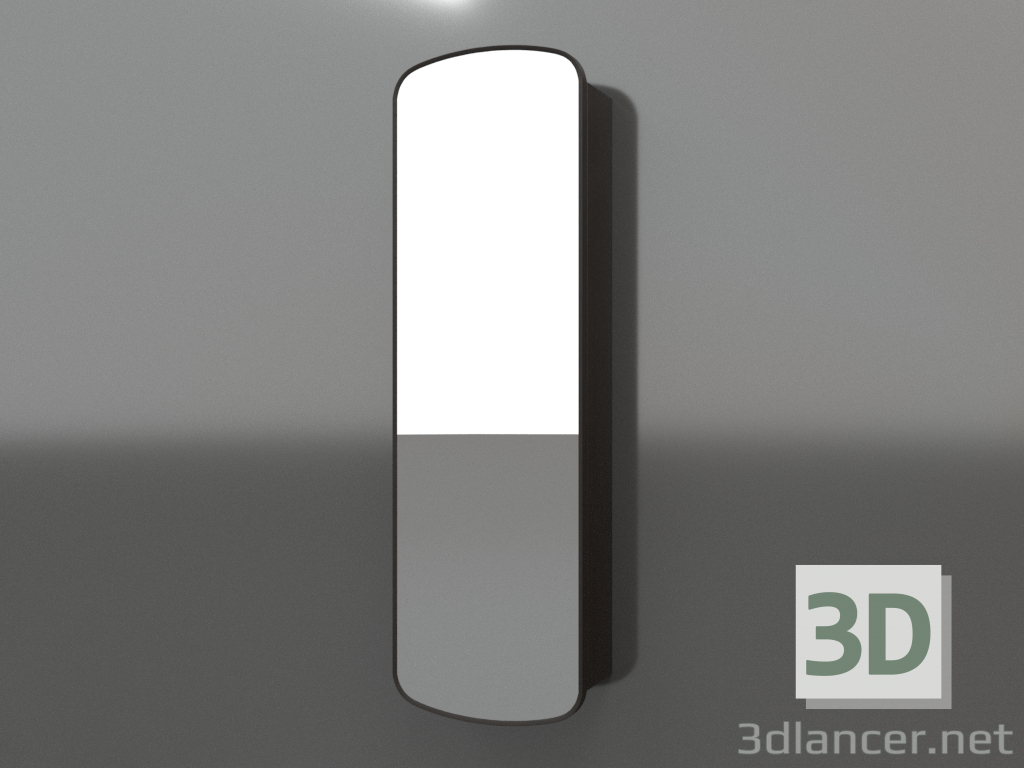 modello 3D Specchio ZL 17 (460x200x1500, legno marrone scuro) - anteprima