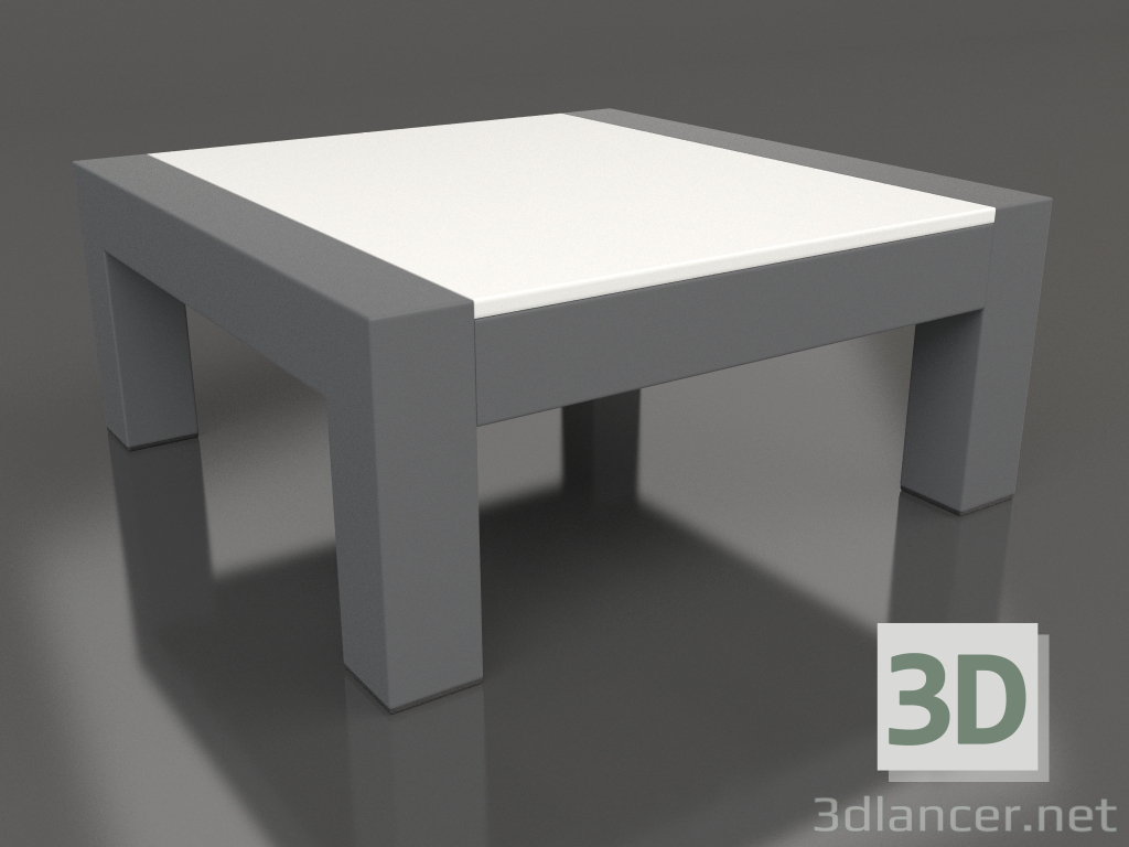 3D modeli Yan sehpa (Antrasit, DEKTON Zenith) - önizleme