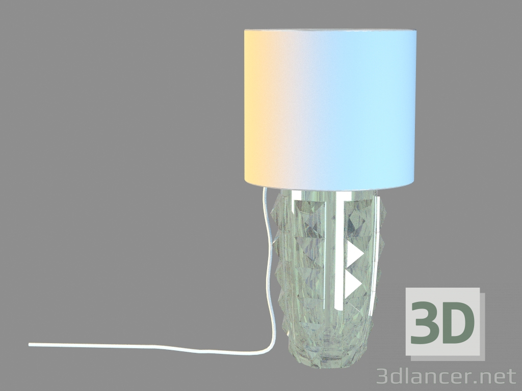 3d model Lámpara de mesa Lampe Heritage Diamant 1L - vista previa