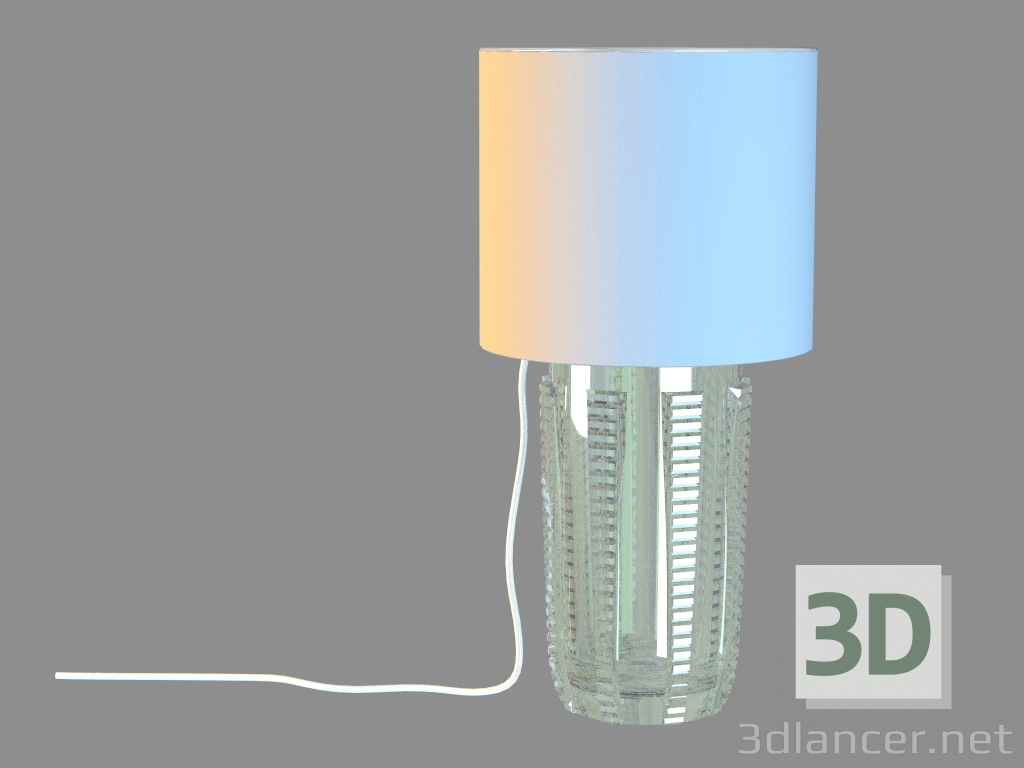 3D modeli Masa lambası Lampe Heritage Orgue 1L - önizleme