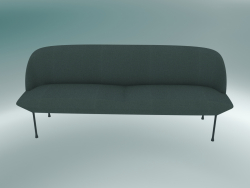 Triple sofa Oslo (Steelcut 180, Dark Gray)
