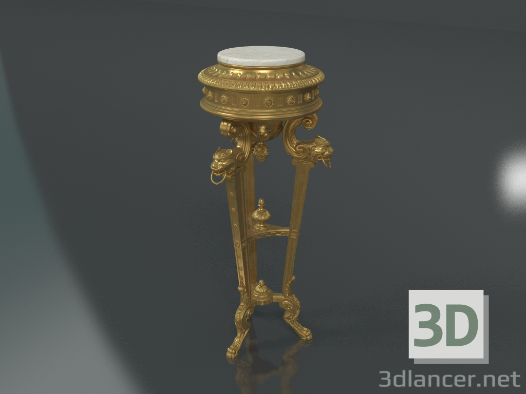 3d модель Подставка для вазы (арт. 14609) – превью