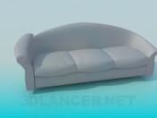 Sofa mit Kopfstütze