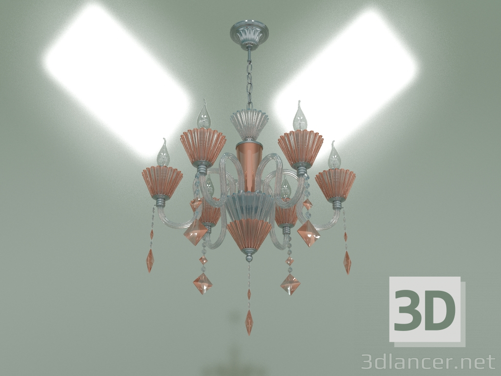 3d model Pendant chandelier Lorita 311-6 - preview