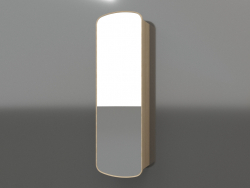 Espelho ZL 17 (460x200x1500, madeira branca)