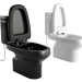 Toilette – Zwei Toiletten in verschiedenen Farben 3D-Modell kaufen - Rendern