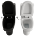 modello 3D di Servizi igienici: due servizi igienici di diversi colori comprare - rendering