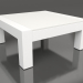 3D modeli Yan sehpa (Beyaz, DEKTON Zenith) - önizleme