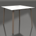 3 डी मॉडल डाइनिंग टेबल 90 (कांस्य) - पूर्वावलोकन