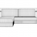 Das minimalistische Sofa 3D-Modell kaufen - Rendern