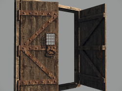 Старовинна кріпосна двері
