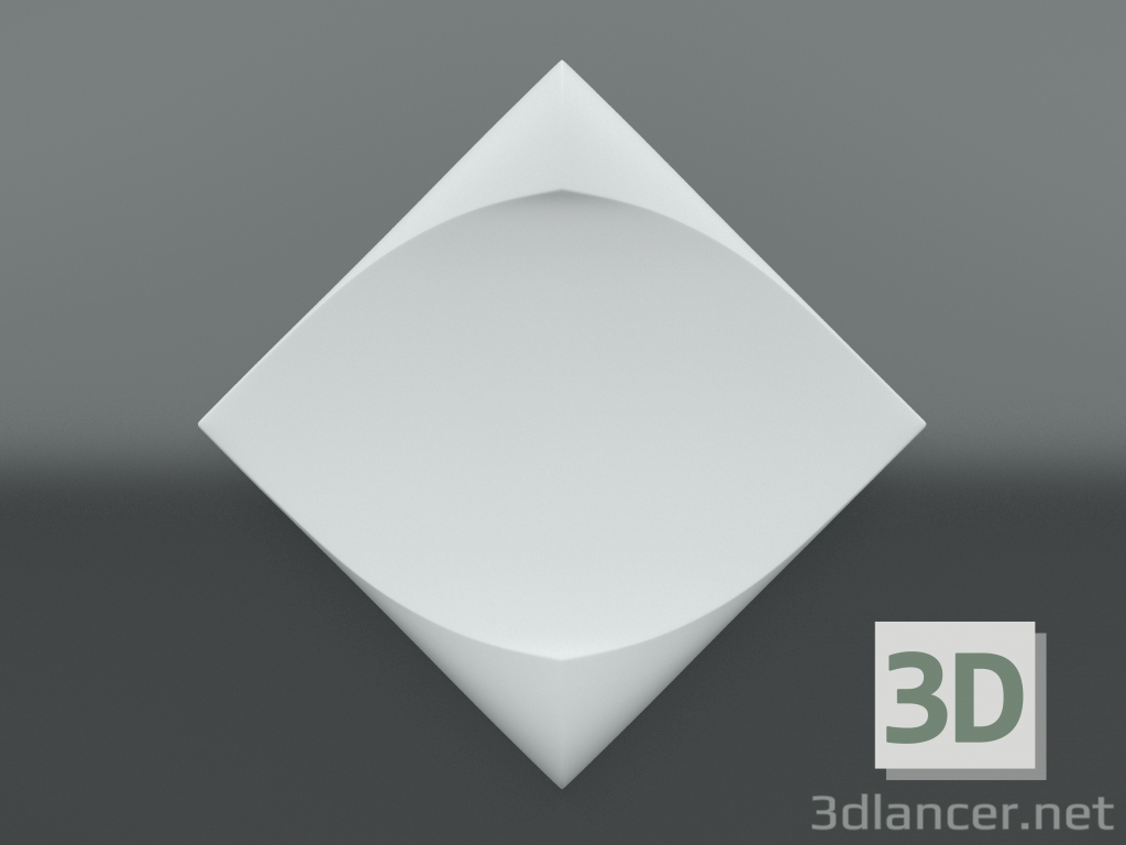 modèle 3D Panneau de gypse 3d M-416 - preview